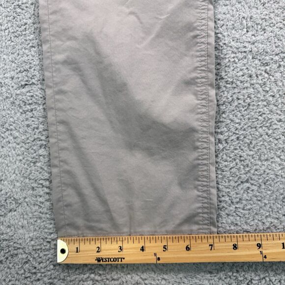 Faherty Reserve Movement Pants Mens 34x27 Grey Organic Cotton Stretch - Picture 5 of 11